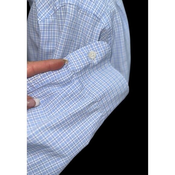 J. Crew Thompson Shirtings Men’s Dress Shirt Sz. XL Professional Office - Picture 7 of 16